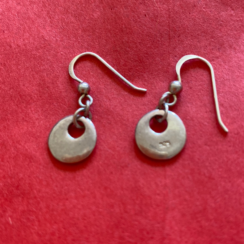 Sterling Silver 925 Drop Earrings